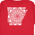 thumbnail image 4 of Inktastic Arkansas Silhouette Mandala Boys or Girls Long Sleeve Toddler T-Shirt, 4 of 5