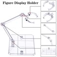 thumbnail image 4 of 6 Pieces Action Figure Stand, 5-12 Inch Clear Dolls Stand for Humanoid Display Support Compatible with HG RG SD SHF Gundam 1/144, 4 of 7
