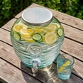 thumbnail image 3 of Couronne Company Bee-My Recycled Glass Beverage Dispenser, G5297, 270.5 ounce Capacity, Clear, 3 of 8