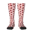 thumbnail image 2 of Picia Women Crew Soft Moisture-wicking Socks Cute Ladybugs 1 Pattern Design Cotton Socks, One Size fit All, 2 of 9