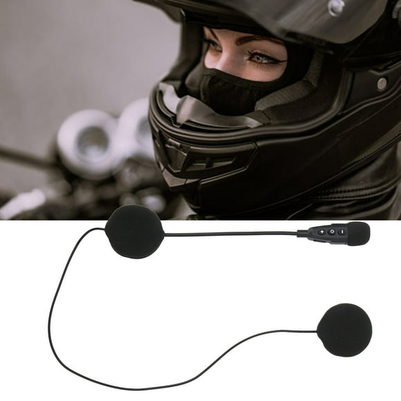 Helmet Speakers, Long Battery Life Motorcycle Helmet Headset 1A Noise Reduction Clear Sound for Helmet Sound System