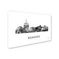 thumbnail image 3 of Trademark Fine Art 'Roanoke Virginia Skyline WB-BW' Canvas Art by Marlene Watson, 3 of 4