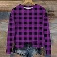 thumbnail image 5 of Mlzmgr Girls Sweatshirts Plaid Toddler Winter Fleece Pullover Tops Long Sleeve Baby Clothes 1- 12 Years, 5 of 5