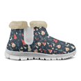 thumbnail image 5 of Psesaysky Christmas Theme Snow Boots for Women Girls Winter Non-Slip Warm Booties Gift for Wife Mom Daughter Size 6-12, 5 of 7