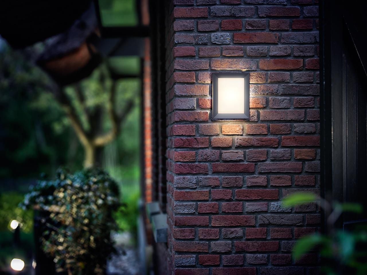 Philips 11" Applique murale extérieure à DEL intégrée 50W Philips Extérieur LED 50W