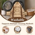 thumbnail image 2 of 2'x8' Runner Rug, Yamaziot Washable Rug Runner for Hallway, Non Slip Laundry Room Mat Kitchen Floor Carpet, Persian Boho Beige, 2 of 8