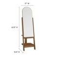 thumbnail image 7 of Ascend Standing Mirror Walnut, 7 of 7