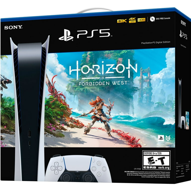 PlayStation 5 Digital Edition - Horizon Forbidden West Bundle