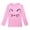 1Pink105, variant on XAOFW Boy's T-Shirts Long Sleeve Crewneck Cartoon Cat Prints T Shirt Playwear Loose Fit Tee Shirt Outdoor Activities Soft Breathable Top