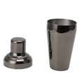 thumbnail image 2 of Elegante coctelera de acero inoxidable 304 negra, kit de barman casero de 510 ml, mezcle bebidas como un profesional con esta herramienta de barra premium, 2 of 8