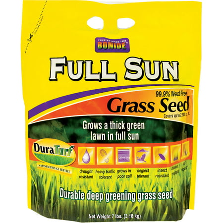 Bonide 60204 7 Lb Full Sun Grass Seed