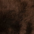 thumbnail image 3 of Faux Fur Area Rug Luxuriously Soft and Eco Friendly 3' X 5' Brown, 3 of 4