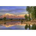 thumbnail image 2 of Flaherty, Dennis 24x17 Gold Ornate Wood Framed with Double Matting Museum Art Print Titled - CA, Bishop Reflection of Mt Tom in Farmers Pond, 2 of 4