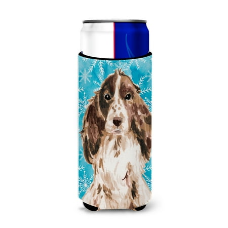 

Carolines Treasures BB9447MUK Brown Parti Winter Michelob Ultra Hugger for slim cans Slim Can multicolor