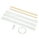 thumbnail image 5 of Soporte de madera para moños de roble, poliéster, estilo simple, resistente, duradero, ampliamente utilizado, para sujetar la diadema con clip, accesorio para el cabello, tipo 1, 5 of 10