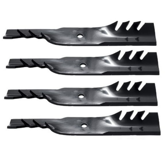 RAParts Set of (4) 16-1/2"X 5/8" Mulching Blades AM104489 Fits John Deere 32" 36" 48" 52" Mower Fits Snapper 1-7043
