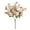 Rose Gold, variant on SLYNSHome Artificial Flowers Bouquet for Vase,Silk Fake Flower Bunches Faux Floral for Wedding Table Centerpieces Indoor Outdoor Decoration - White