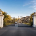 thumbnail image 5 of Chery Industrial 18x8 ft Dual Swing Driveway Steel Gate with Deer Design, 5 of 7