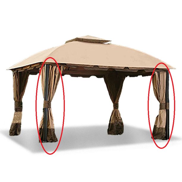 Garden Winds Replacement Privacy Curtain Set for the South Hampton