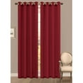 thumbnail image 7 of Primavera Semi-Sheer Crushed Microfiber 55 x 84 in. Grommet Curtain Panel, 7 of 7