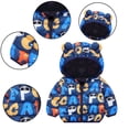 thumbnail image 2 of Beautyzll Toddler Baby Winter Cartoon down Coats for Boys Girls 1-7Y Light Puffer Padded Jacket Kids Hoodie Outerwear, 2 of 7