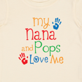 thumbnail image 4 of Inktastic Nana and Pops Love Me Grandson Granddaughter Boys or Girls Baby T-Shirt, 4 of 5