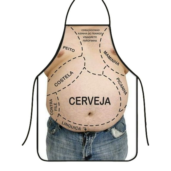 Easy Cleans Sleeveless Muscular Man Apron for Men for Home Entertaining