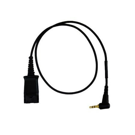 - Plantronics PTH100/200 2.5mm to QD Cable Quick Disconnect Adapter