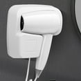thumbnail image 3 of Hotel Wall Mounted Hair Dryer for Bathroom,1600W Restroom Professional Blow Dryer,with Stand Rack,Specialised Motor for Salon,Fast Drying, 3 of 8