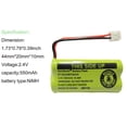 thumbnail image 3 of Batería para teléfono inalámbrico BAOBIAN BT18433 BT28433 2.4V 550mAh, 3 of 7