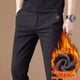 thumbnail image 2 of Pantalon Skinny Cómodos Elásticos Para Hombre Térmico 2pcs, 2 of 8