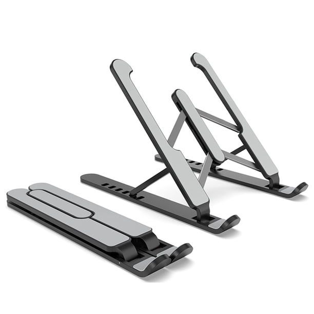 Soporte para computadora portátil ajustable en altura de 6 niveles Soporte para computadora Soporte portátil plegable