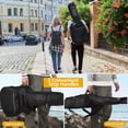 thumbnail image 4 of Guitar Bag,  Compatibility Guitar Case Gig Bag High Density Bidirectional Metal Zipper Waterproof  for Performance, 4 of 7