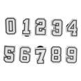 thumbnail image 2 of Number Shoe Decorations, Enrich Appearance Number Shoe Accessories Stylish Free Collocation Trendy  For Women For Traveling, 2 of 8