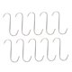 thumbnail image 5 of FUEENIRVA 10Ud En Forma De S Para Carnes En Acero Inoxidable Plateado Uso Profesional, 5 of 8