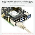 thumbnail image 4 of Raspberry Pi 5 PCIe to M.2 E Key Adapter Board Supports USB Bluetooth Connection, 4 of 15