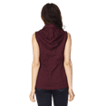 thumbnail image 3 of PacificPlex Womens Anorak Cotton Cargo Utility Vest, Junior Plus 3X, Wine, 3 of 8