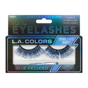 L.A. COLORS Eyelashes with Glue, Siren Maiden, 1 Pair