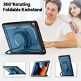 thumbnail image 5 of Tablet Case for Apple iPad 7th/8th/9th Generation 10.2-in Shockproof Rugged Cover with Rotating Stand & Pencil Holder, 5 of 9