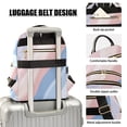 thumbnail image 3 of FORMRS Mini Backpack Purse for Women Quilted Travel Daypack Casual Shoulder Bag, Abstract Blue, 3 of 7