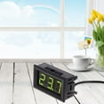 thumbnail image 1 of Digital Thermometer,Digital 12V LED Temperature Monitoring Thermometer Meter With Temp Probe, 1 of 11