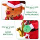 thumbnail image 3 of Muñeco de peluche animado, adorable peluche de alce navideño, juguete musical con sonido, muñeca de música eléctrica, regalo para niños, decoración del hogar sin batería, 3 of 8