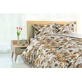 thumbnail image 3 of Ambesonne Botanical Down Alternative Quilt Comforter, Summer Vintage Aster Art, Twin, Cinnamon and Pale Khaki, 3 of 5