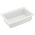 thumbnail image 3 of Karran QT-670 Drop-In Quartz Composite 33 in. 1-Hole Single Bowl Kitchen Sink in Brown, 3 of 7
