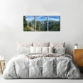 thumbnail image 4 of Canvas Print Wall Art Decor Iosemitskii Natsionalnyi Park Picture Painting Contrails in Sky Over Mountain Forest Wall Poster Modern Artwork Stretch and Framed Ready to Hang - 12"x16"x3, 4 of 6