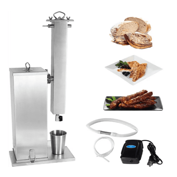 Marada 10L Stainless Steel Cold & Hot Smoke Generator – Electric Pellet Smoker for DIY Smoked Meat, BBQ, Drinks, Ideal BBQ Accessory