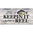 thumbnail image 3 of Gango Home Decor Lodge Hook, Line & Sinker, Keepin' It Reel, & I'd Rather be Fishing by Robin-Lee Vieira (Printed on Paper); Three 18x8in Unframed Paper Posters, 3 of 6
