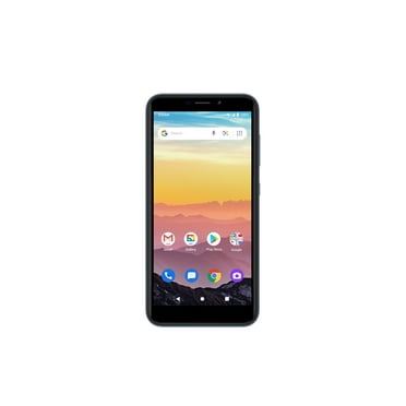 Cricket Wireless Vision 3, 16GB, Steel Blue - Prepaid Smartphone