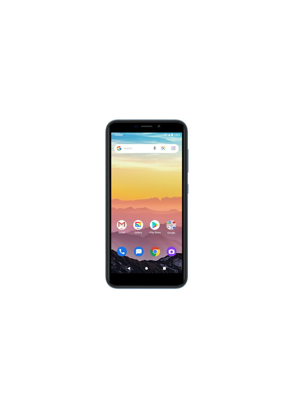 Cricket Wireless Vision 3, 16GB, Steel Blue - Prepaid Smartphone