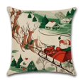 thumbnail image 4 of fundas de almohada para decoración navideña , funda de almohada cuadrada con cierre, 4 of 5